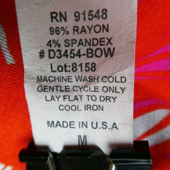 Vintage 90s Y2K Maxi Dress Mod Floral Halter Backless Padded Stretch Knit USA M - Picture 9 of 9